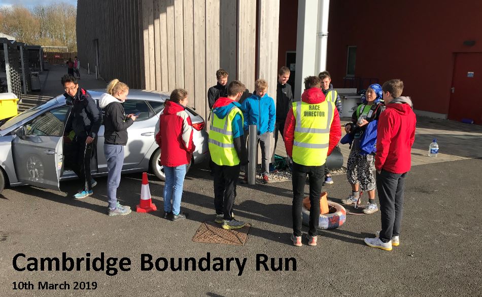 #79 Cambridge Boundary Run (10th March): Be a Change Maker